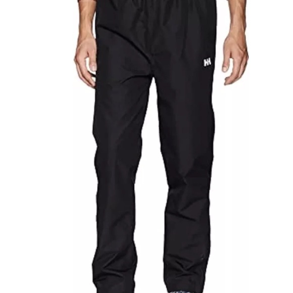 Helly Hansen mens black rain ski pants size XL/T/G - Picture 1 of 10